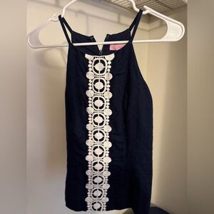Lilly Pulitzer Navy Shirt